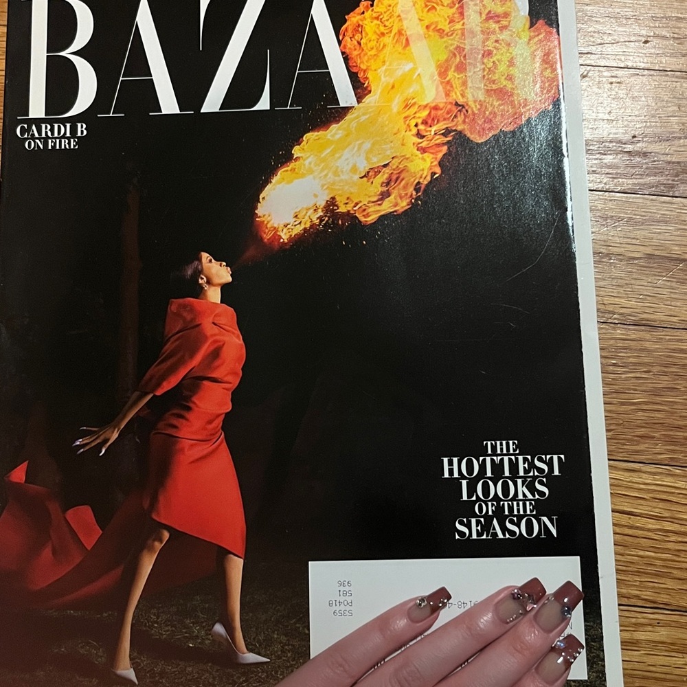 Harper’s Bazaar  Cardi B cover